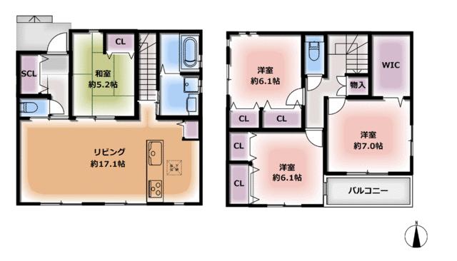 detached 愛知県津島市西柳原町２丁目 地図を見る
