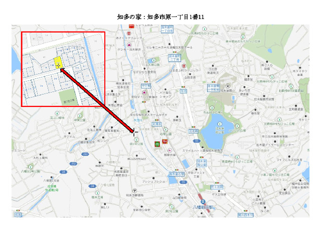 detached 愛知県知多市原１丁目 地図を見る