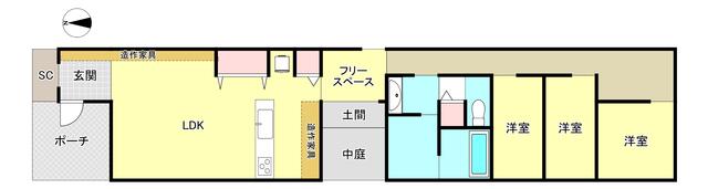 detached 愛知県北名古屋市熊之庄城ノ屋敷 地図を見る