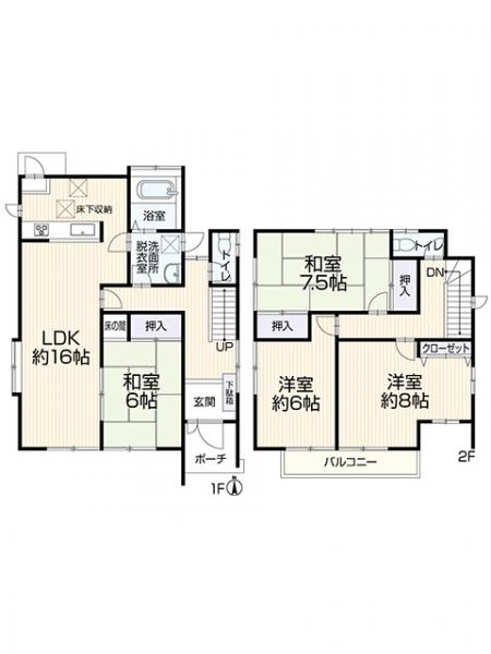 【ハトマークサイト】愛知県弥富市小島町半兵衛分の 弥富市小島町半兵衛分386－16 4LDK 中古一戸建