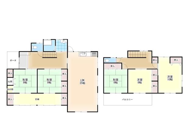 愛知県知多郡武豊町の一戸建て | 2000万円 | 5LDK | 292.43m² | Akiyama house finder