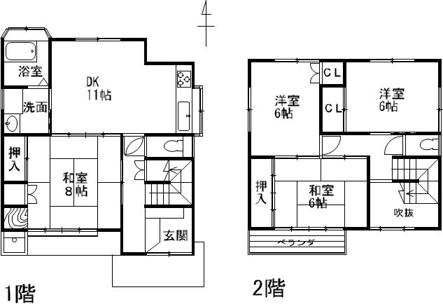 detached 愛知県清須市春日落合