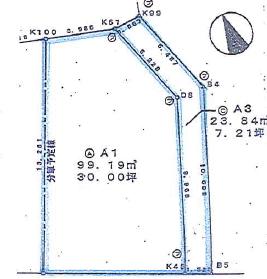 detached 愛知県新城市稲木字五反丸 地図を見る