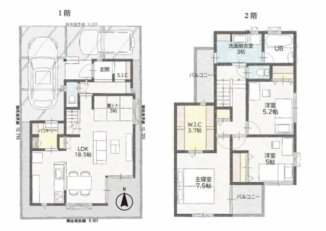愛知県海部郡蟹江町の一戸建て | 3330万円 | 3LDK | 101.82m² | Akiyama house finder