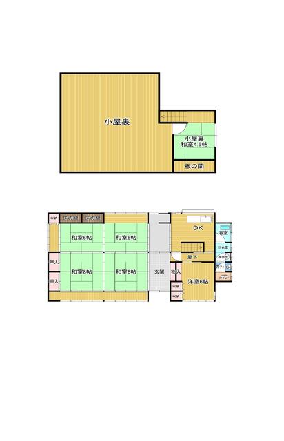 detached 愛知県新城市一色字道上 地図を見る