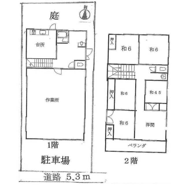house for sale in 海部郡大治町, Aichi | ¥24,800,000 | 6DK | Akiyama house f…