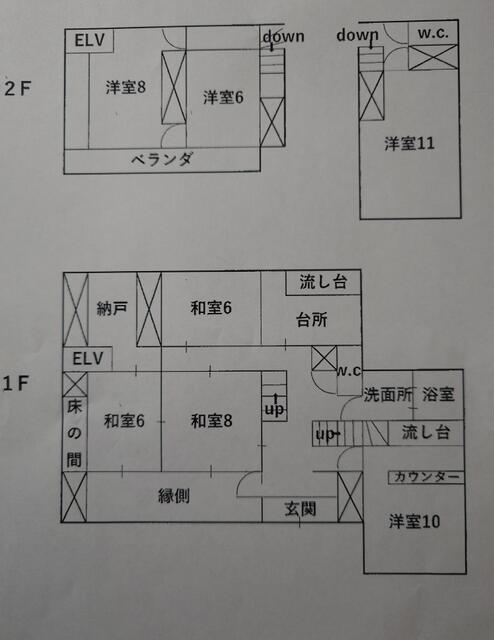 静岡県浜松市の一戸建て | 1300万円 | 7DK | 412.53m² | Akiyama house finder
