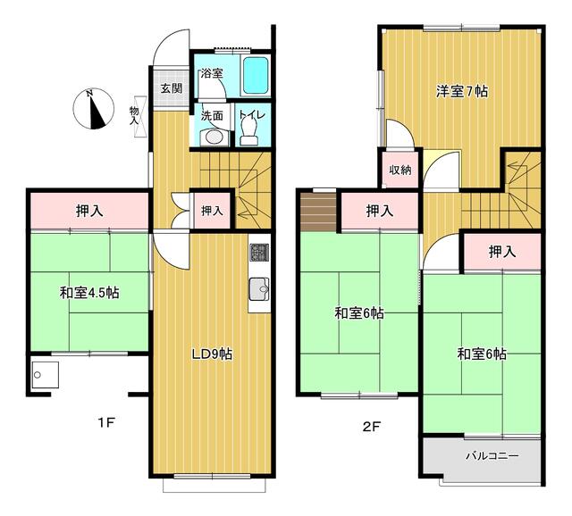 detached 愛知県瀬戸市萩山台６丁目 地図を見る