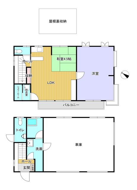 愛知県瀬戸市の一戸建て | 990万円 | 2LDK | 1503.24m² | Akiyama house finder