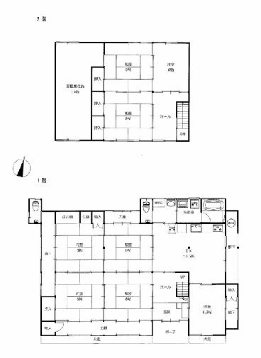 detached 愛知県新城市富沢字安楽寺 地図を見る