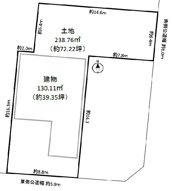 detached 愛知県蒲郡市新井町南 地図を見る