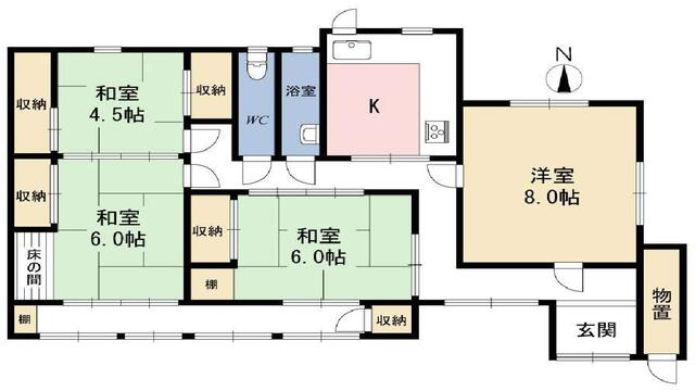 detached 愛知県半田市清水北町 地図を見る