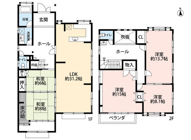 愛知県名古屋市の一戸建て | 5280万円 | 5LDK | 241.98m² | Akiyama house finder