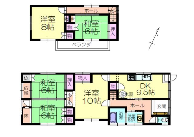 house for sale in Toyokawa, Aichi | ¥17,000,000 | 5DK | Akiyama house…