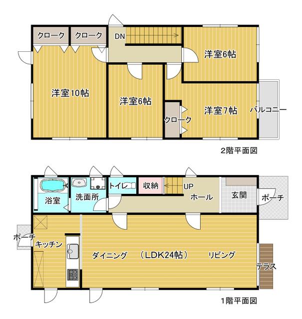 detached 愛知県小牧市大字二重堀
