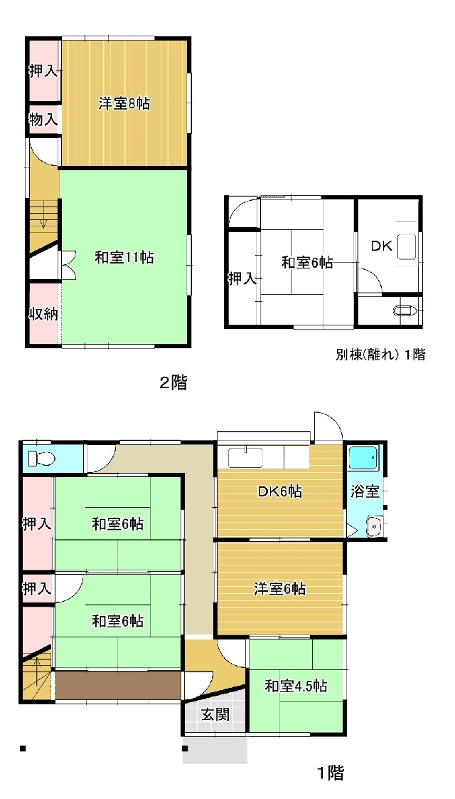 detached 愛知県常滑市奥条１丁目 地図を見る