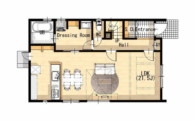 detached 愛知県蒲郡市竹谷町錦田 地図を見る