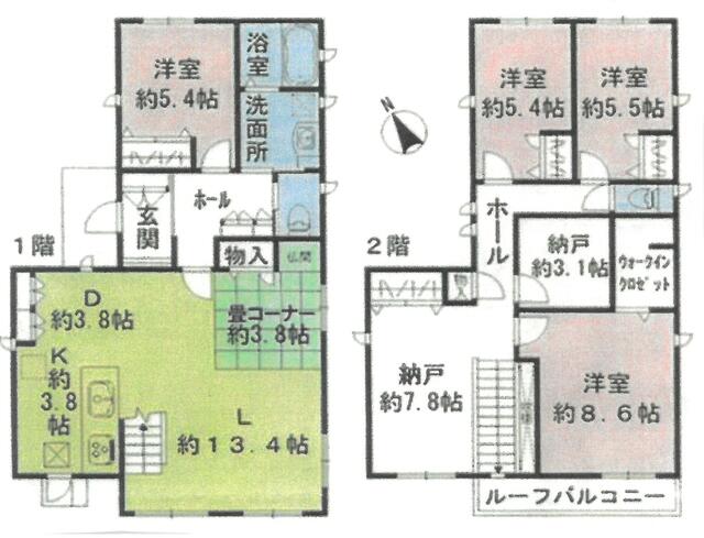 detached 三重県桑名郡木曽岬町大字白鷺