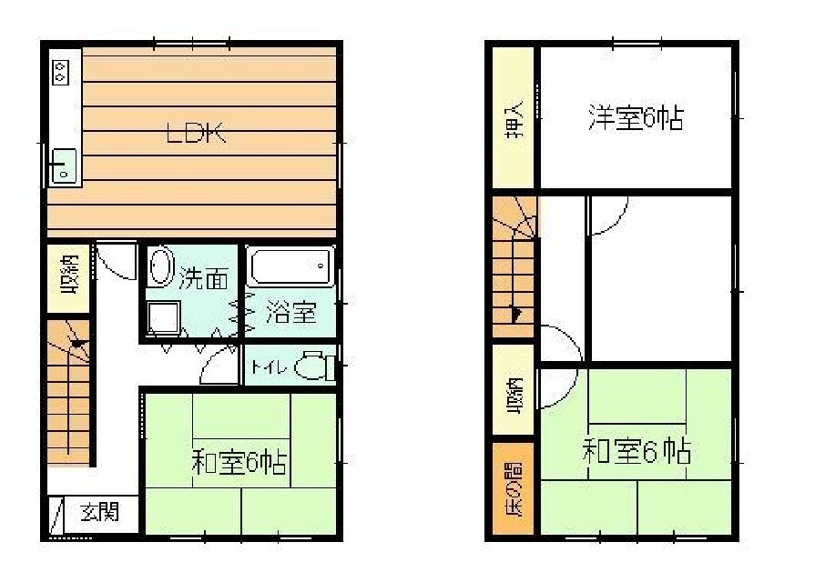 detached 愛知県海部郡大治町大字東條字郷前 地図を見る