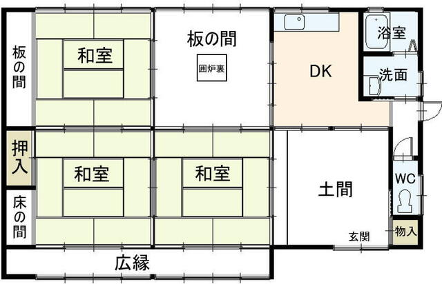 detached 愛知県豊田市前洞町善道和 地図を見る
