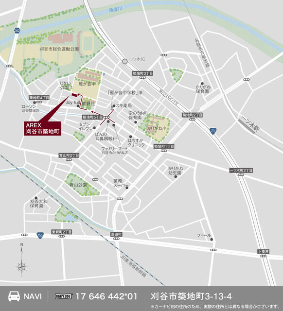 detached 愛知県刈谷市築地町３丁目 地図を見る