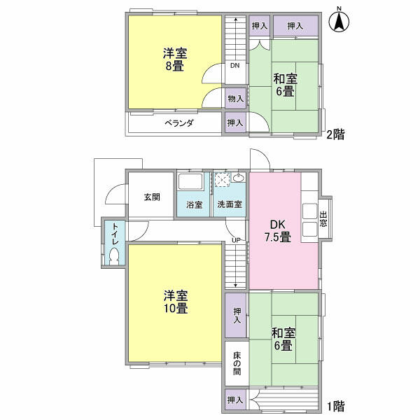 detached 愛知県一宮市丹羽字栽松寺腰 地図を見る
