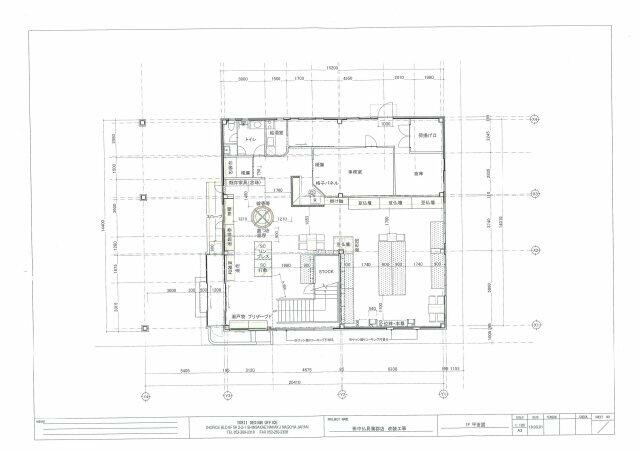 間取り図／1階平面図