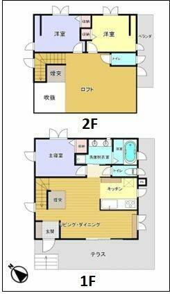 detached 愛知県田原市田原町柳ケ丘 地図を見る