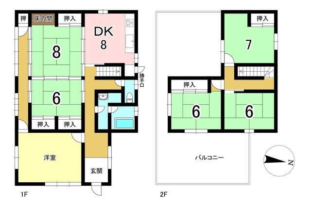 detached 愛知県犬山市大字前原字天道新田 地図を見る