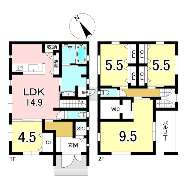 house for sale in 丹羽郡扶桑町, Aichi | ¥33,900,000 | 4LDK | Akiyama house…