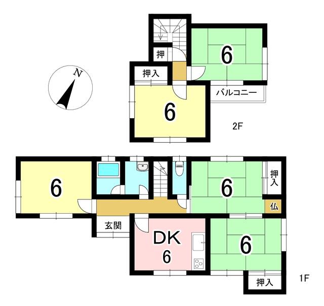 house for sale in Inuyama, Aichi | ¥4,980,000 | 5DK | Akiyama house f…