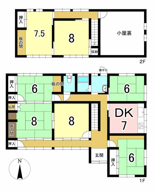 detached 愛知県犬山市大字前原字向屋敷 地図を見る