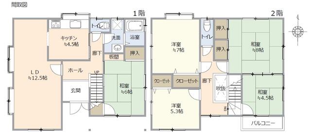 detached 愛知県海部郡大治町大字三本木字堅田