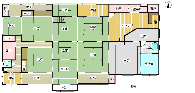 愛知県愛西市の一戸建て | 3480万円 | 12LK | 2278.35m² | Akiyama house finder