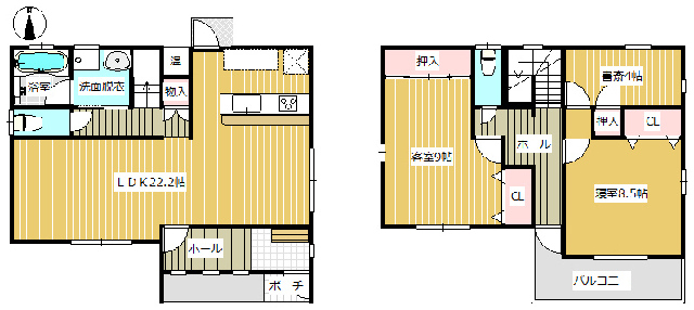 house for sale in 羽島市, Gifu | ¥15,800,000 | 3LDK | Akiyama house find…