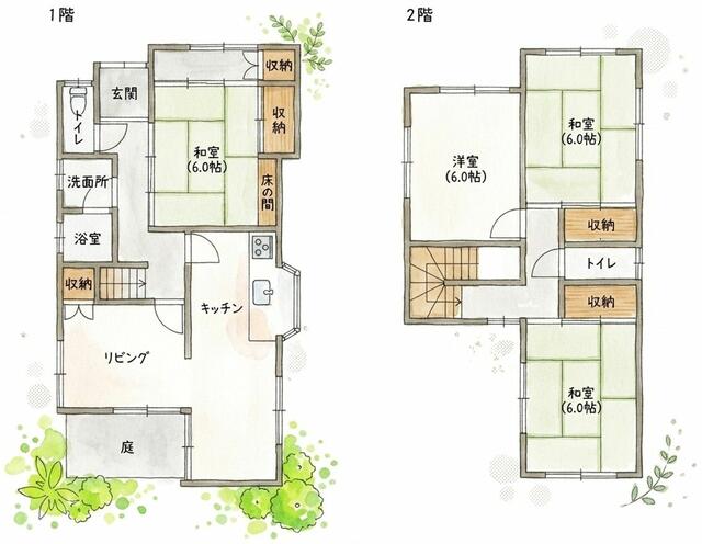 detached 愛知県津島市宇治町字茶ノ里 地図を見る