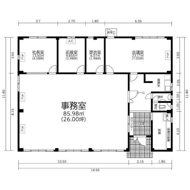 【不動産ジャパン】物件詳細:愛知県弥富市五明4丁目/弥富駅の物件情報:事務所