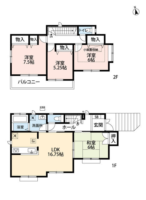 detached 愛知県東海市加木屋町北鹿持 地図を見る
