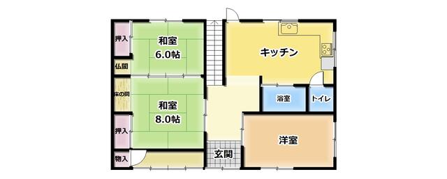 detached 愛知県愛西市諸桑町郷城