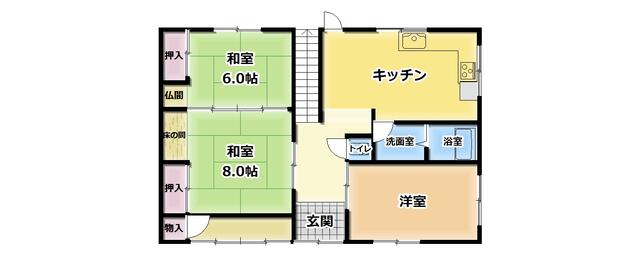 house for sale in Aisai, Aichi | ¥5,000,000 | 5LDK | Akiyama house fi…