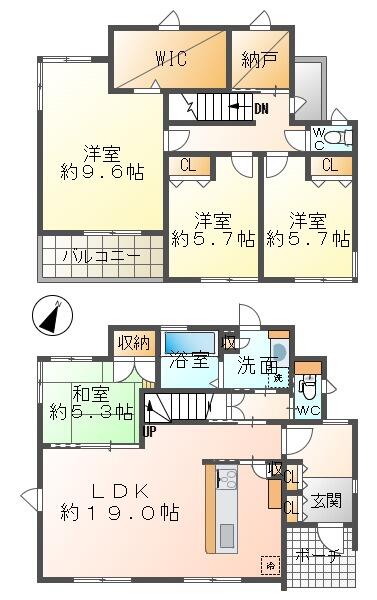 detached 愛知県大府市柊山町３丁目 地図を見る