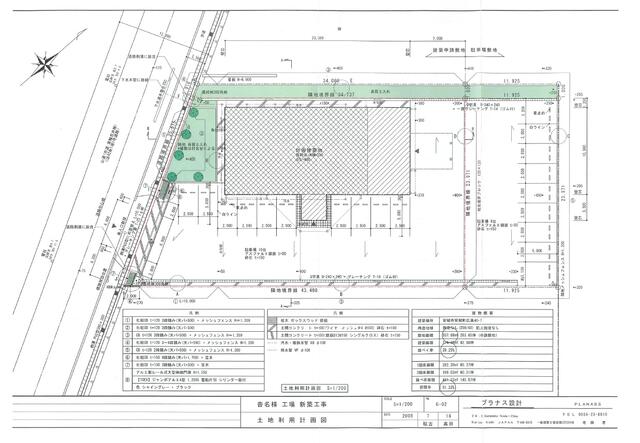 間取り図／土地