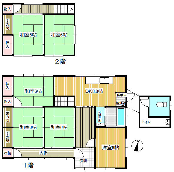 detached 岐阜県海津市南濃町松山 地図を見る
