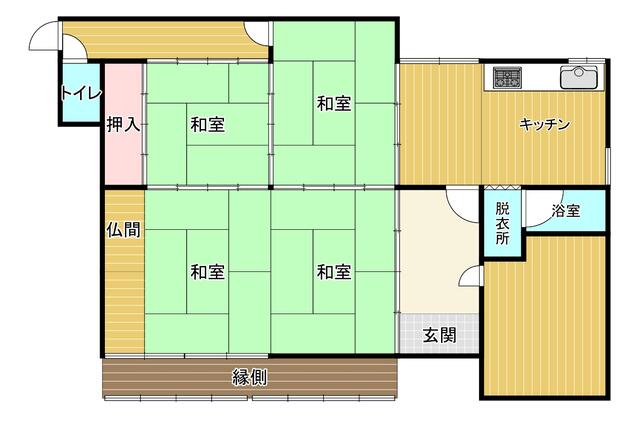 house for sale in Inabe, Mie | ¥14,800,000 | 5DK | Akiyama house find…