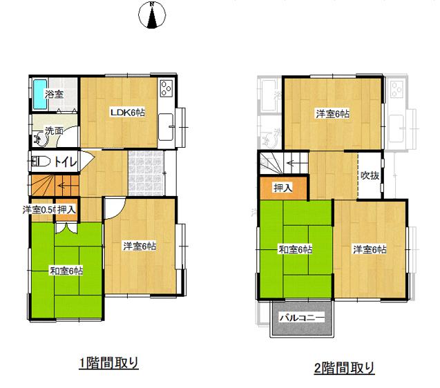detached 岐阜県揖斐郡大野町大字大野 地図を見る