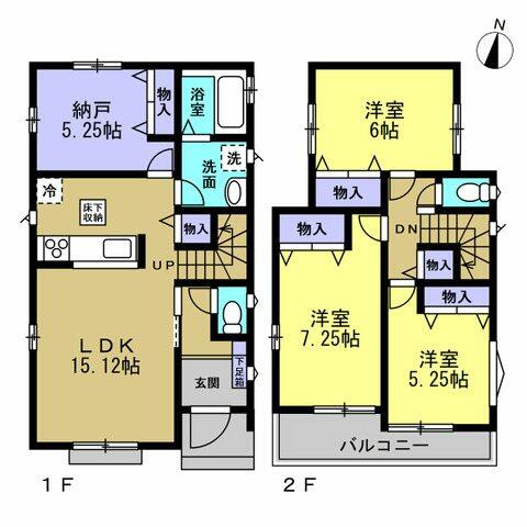 detached 愛知県海部郡蟹江町源氏３丁目 地図を見る