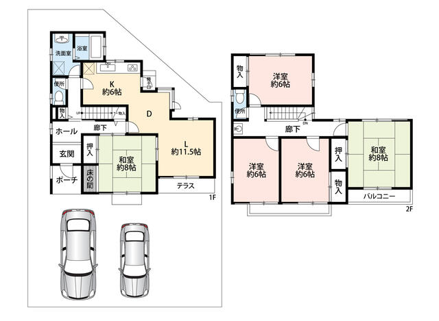 detached 愛知県小牧市光ケ丘１丁目