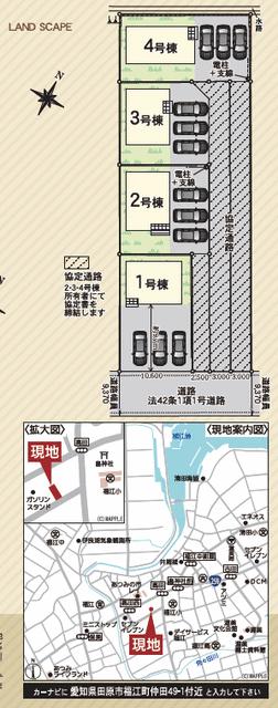 detached 愛知県田原市福江町仲田 地図を見る