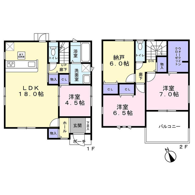 detached 愛知県江南市今市場町秋津 地図を見る