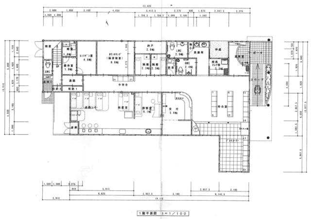 間取り図／１階平面図